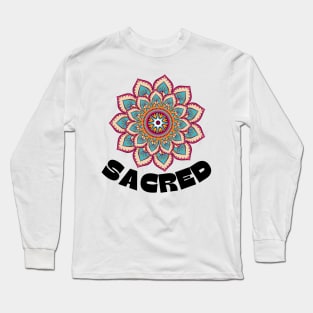 Sacred Mandala Long Sleeve T-Shirt